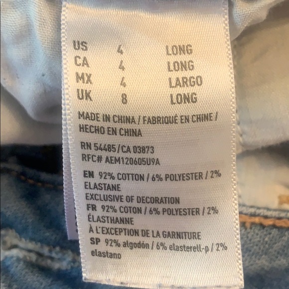 Light Wash Super Stretch X Jeggings - Picture 5 of 5